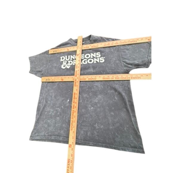 "DUNGEONS & DRAGONS" MAJOR FLAWS!! Acid Wash SZ XL Skull Goth Grunge Skater - Picture 8 of 8